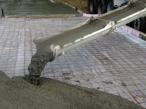 Бетонные работы - заливка бетона