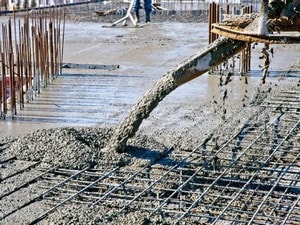 Монолитные бетонные - заливка бетона